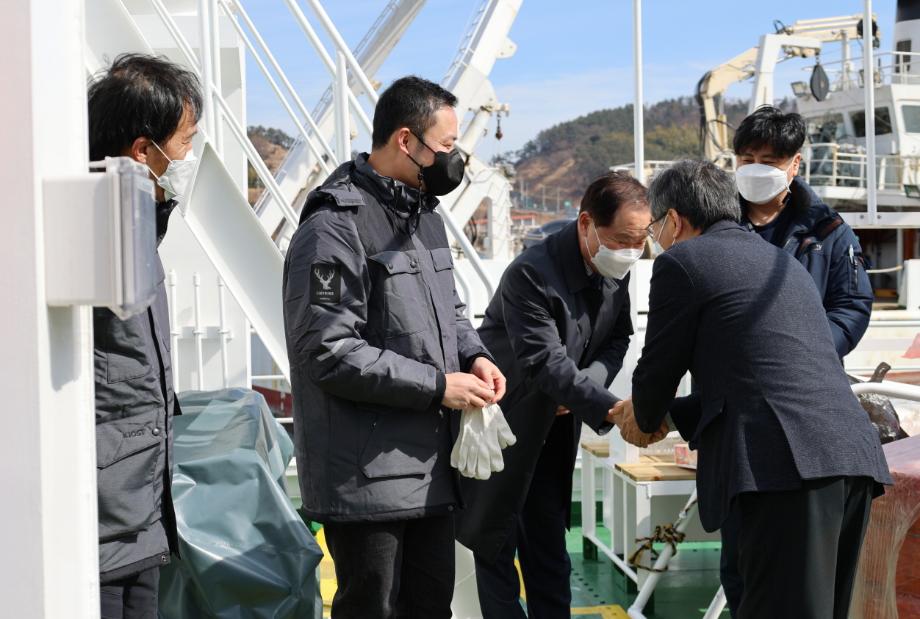 Acquisition ceremony of R/V Dokdo Nuri_image4