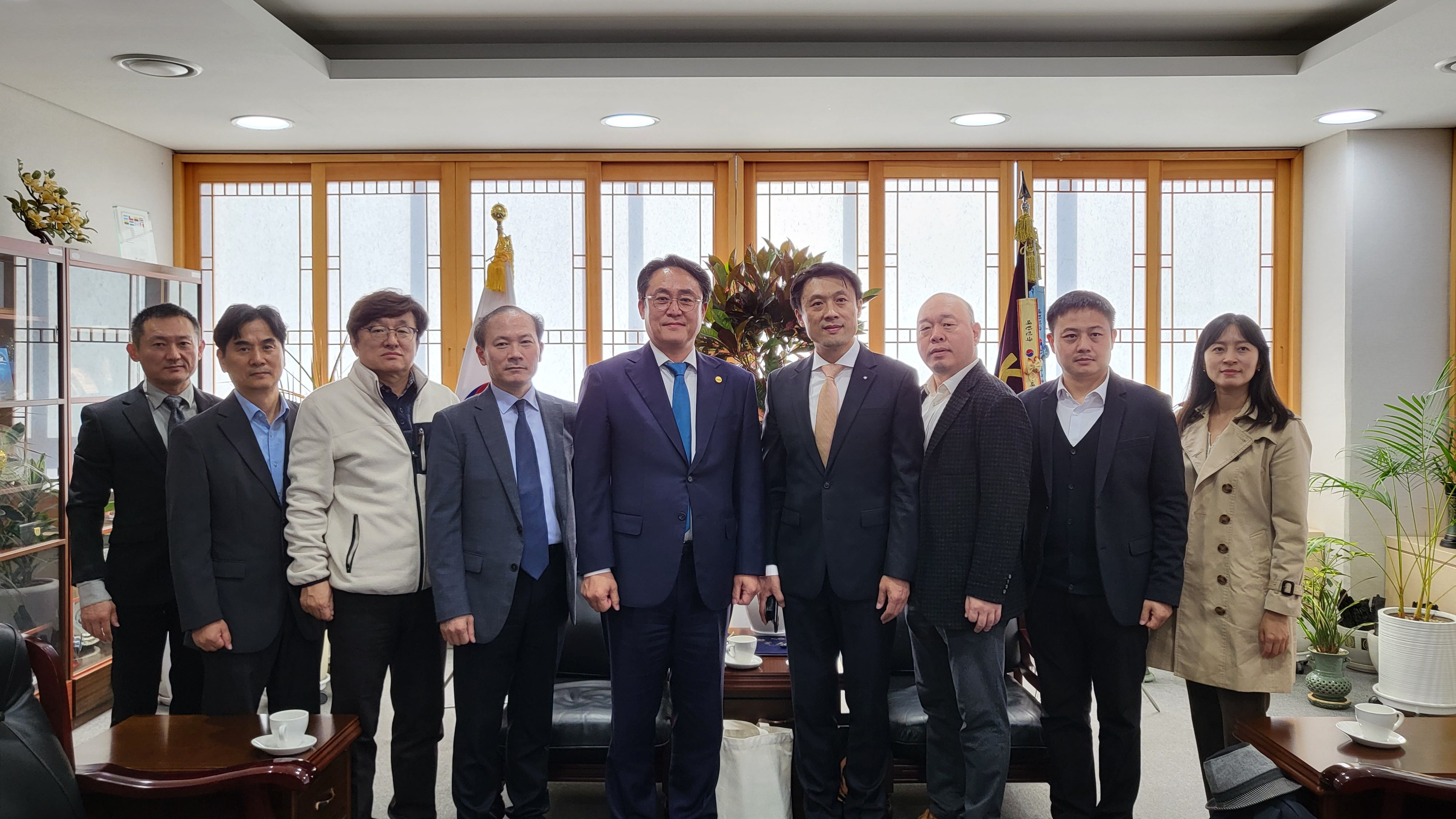 Science & Technology Counselor from the Chinese Embassy in Korea visits KIOST